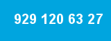929 120 63 27 929 120 63 27